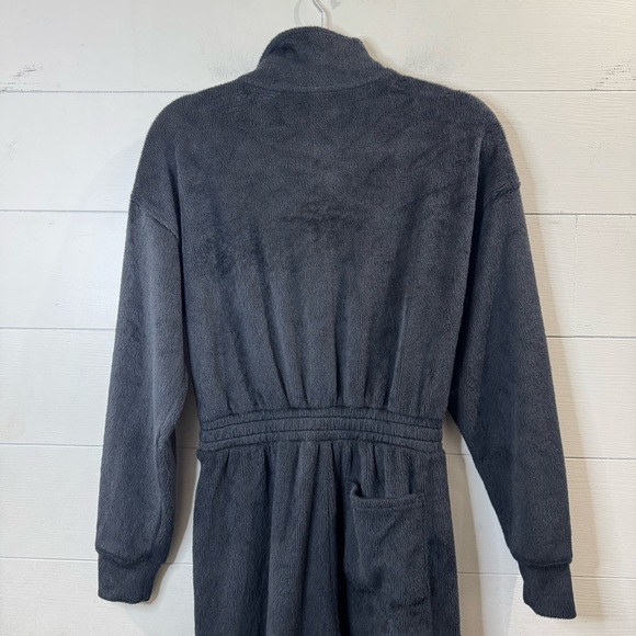 Fabletics Women’s Cozy Cord Zip Onesie In Black Size Small - Picture 11 of 14